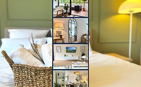 HyggeLiving - DELUXE - 90qm - Balkon - Gartenblick - 55 Zoll TV - Boxspringbetten - Hunde - Kinder - Fahrradkeller